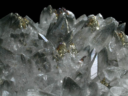 Calcite with Chalcopyrite from Edong Mining District, Daye, Hubei, China