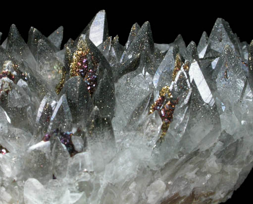 Calcite with Chalcopyrite from Edong Mining District, Daye, Hubei, China