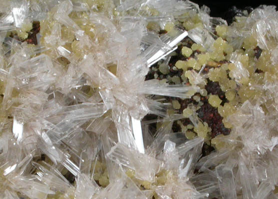 Hemimorphite and Mimetite from Santa Eulalia District, Aquiles Serdn, Chihuahua, Mexico