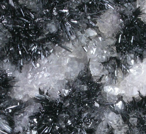 Goethite on Quartz from Amerzgane, Ouarzazate, Morocco