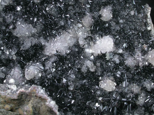 Goethite on Quartz from Amerzgane, Ouarzazate, Morocco