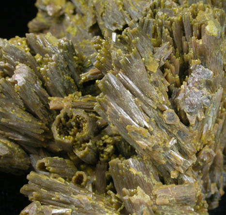 Pyromorphite from Mine des Farges, Ussel, Corrze, France