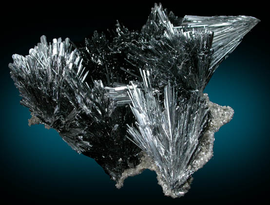 Stibnite from Herja Mine (Kisbanya), Baia Mare, Maramures, Romania