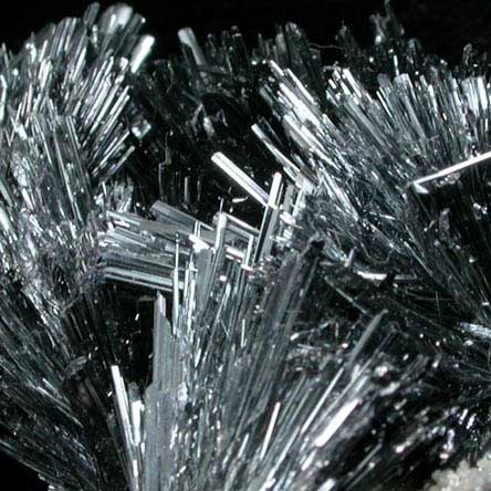 Stibnite from Herja Mine (Kisbanya), Baia Mare, Maramures, Romania