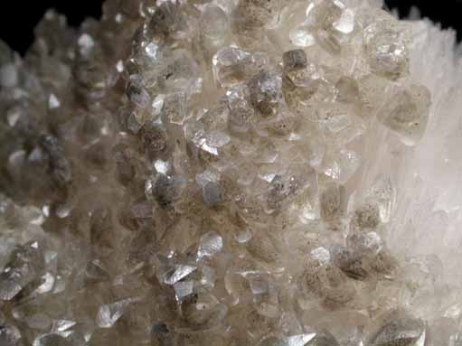 Scolecite with Calcite from Nashik District, Maharashtra, India