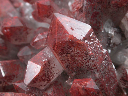 Quartz with Hematite inclusions from Orange River District, Northern Cape Province, South Africa