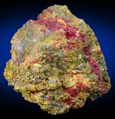 Getchellite in Orpiment from Getchell Mine, Humboldt County, Nevada (Type Locality for Getchellite)