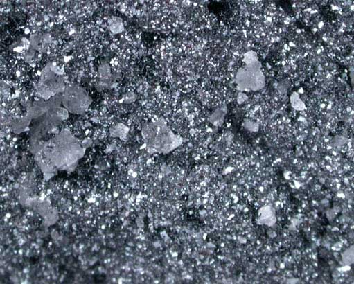 Hematite with Quartz from SW flank of Cooper Hill, Toothaker Creek State Forest, Harrisville, St. Lawrence County, New York