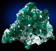 Dioptase with Plancheite from Tantara, 26 WSW of Likasi, Katanga Copperbelt, Haut-Katanga Province, Democratic Republic of the Congo