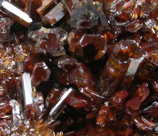 Vanadinite var. Endlichite from Sierra de Los Lamentos, Chihuahua, Mexico