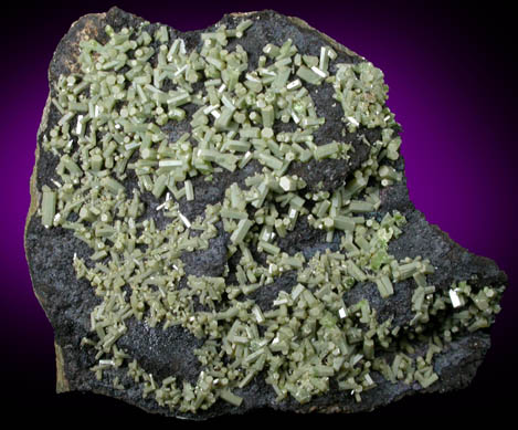 Pyromorphite from Upper Giant Mine, Mullan, Shoshone County, Idaho