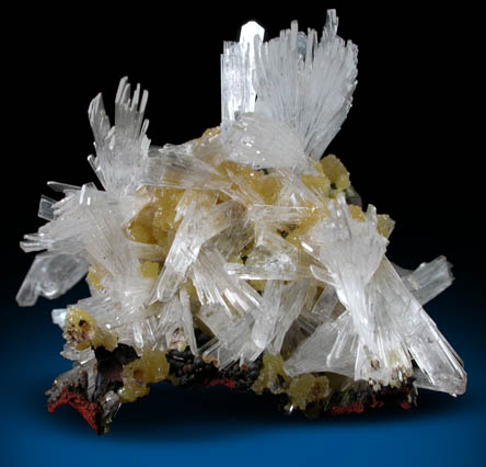 Hemimorphite and Mimetite from Mina Ojuela, Mapimi, Durango, Mexico