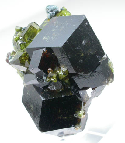 Andradite Garnet with Epidote and Clinochlore from Marki Khel, Spin Ghar Mountains, southwest of Jalalabad, Nangarhar, Afghanistan