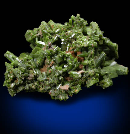 Pyromorphite from Phoenixville, Chester County, Pennsylvania