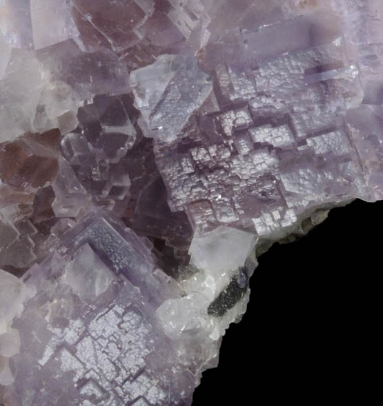 Fluorite on Quartz from Geoda del Reguerin, La Viesca, La Collada, Siero, Asturias, Spain