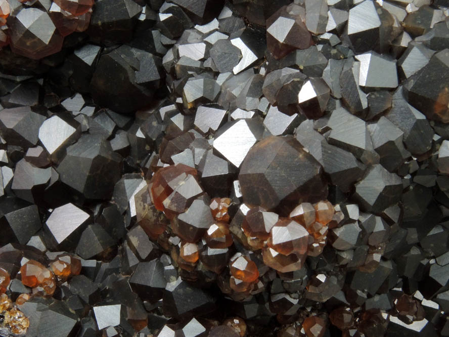 Andradite Garnet with Quartz from Ocna de Fier, Banat Region, Romania