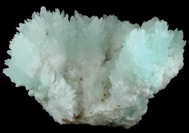 Aragonite var. Cuprian from Lavrion (Laurium) Mining District, Attica Peninsula, Greece