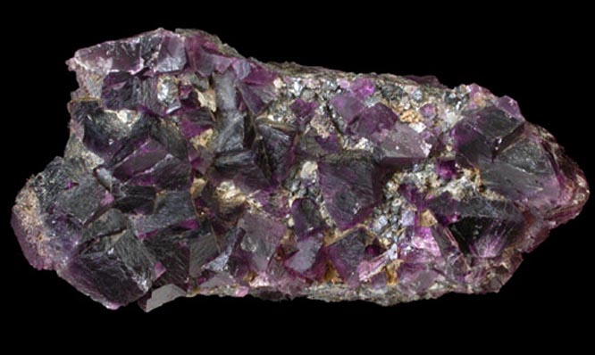 Fluorite on Sphalerite from Hill-Ledford Mine, Cave-in-Rock District, Hardin County, Illinois