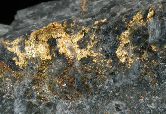 Gold in Quartz from Yukon, Canada