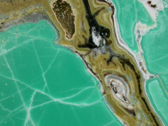 Variscite with Crandallite and Wardite from Little Green Monster Mine, Clay Canyon, Fairfield, Utah County, Utah (Type Locality for Wardite)