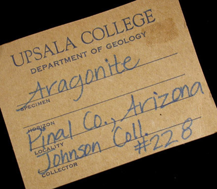 Calcite-Aragonite from Pinal County, Arizona