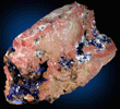 Azurite, Malachite, Chrysocolla from Morenci Mine, Clifton District, Greenlee County, Arizona