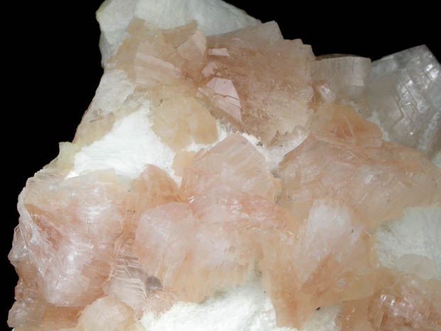 Heulandite on Mordenite from Aurangabad, Maharashtra, India