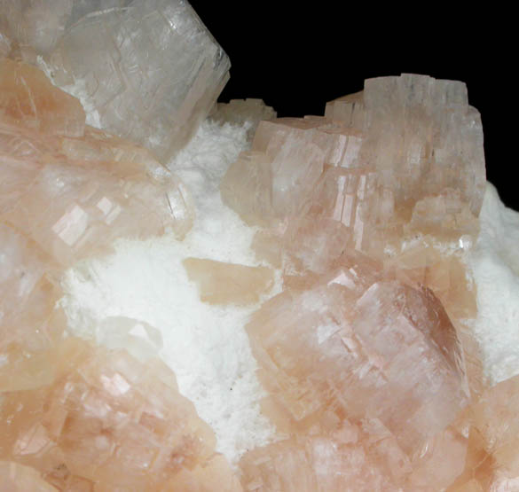 Heulandite on Mordenite from Aurangabad, Maharashtra, India