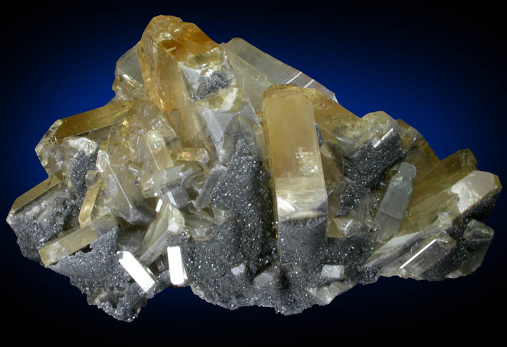 Barite with Marcasite inclusions from Meikle Mine, Elko County, Nevada