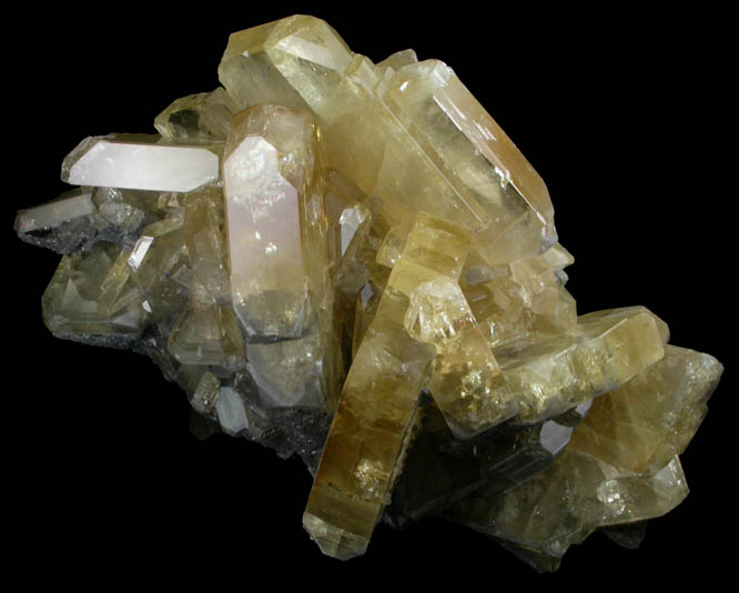 Barite with Marcasite inclusions from Meikle Mine, Elko County, Nevada