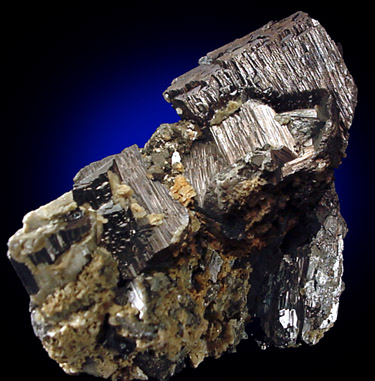 Arsenopyrite with Siderite and Pyrite from Panasqueira Mine, Barroca Grande, 21 km. west of Fundao, Castelo Branco, Portugal