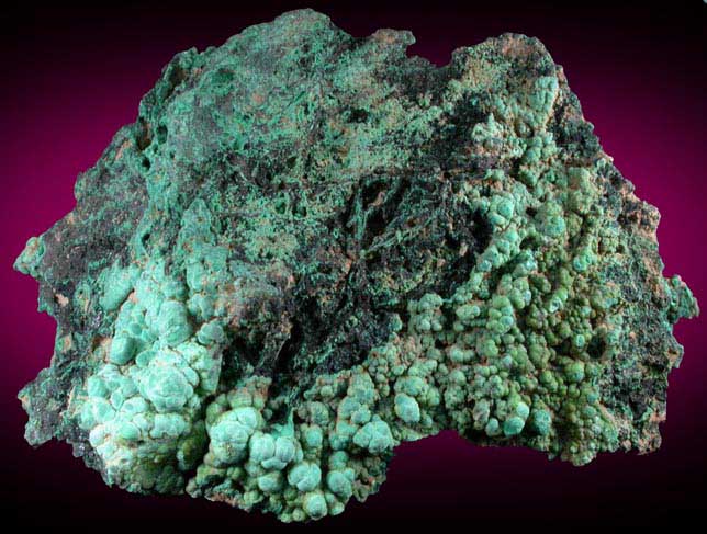 Malachite from near Bouse, La Paz County, Arizona