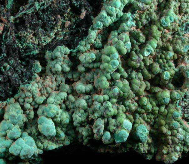 Malachite from near Bouse, La Paz County, Arizona