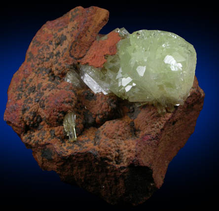 Adamite from Mina Ojuela, Mapimi, Durango, Mexico