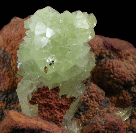 Adamite from Mina Ojuela, Mapimi, Durango, Mexico