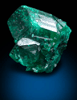 Dioptase from Altyn-Tyube, 66 km east of Karagandy, Karaganda Oblast', Kazakhstan (Type Locality for Dioptase)