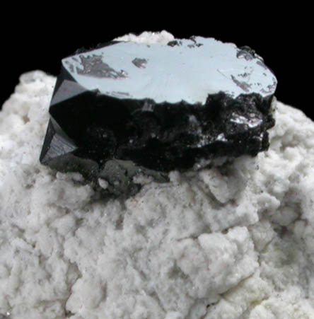 Bixbyite on rhyolite from Thomas Range, Juab County, Utah