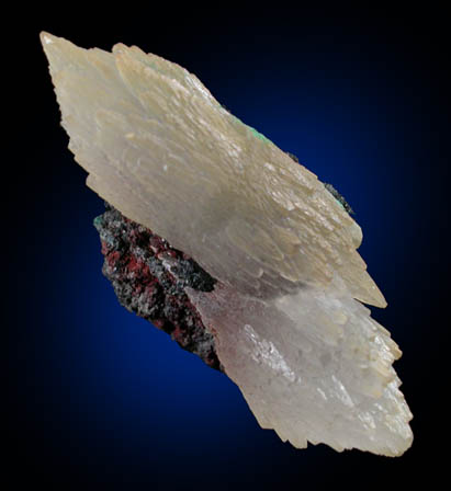 Calcite var. Manganoan Calcite from Magma Mine, Superior District, Pinal County, Arizona