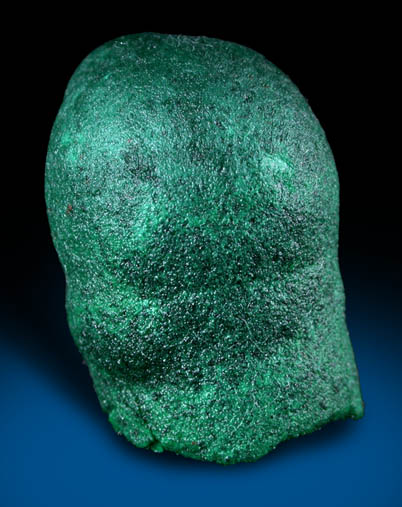 Malachite from Kolwezi Mining District, 240 km WNW of  Lubumbashi, Katanga Copperbelt, Lualaba Province, Democratic Republic of the Congo