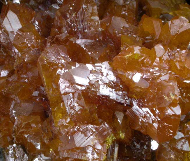 Orpiment from Twin Creeks Mine, Cut 62, Humboldt County, Nevada