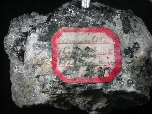 Enargite (with Tennantite?) from Butte Mining District, Summit Valley, Silver Bow County, Montana