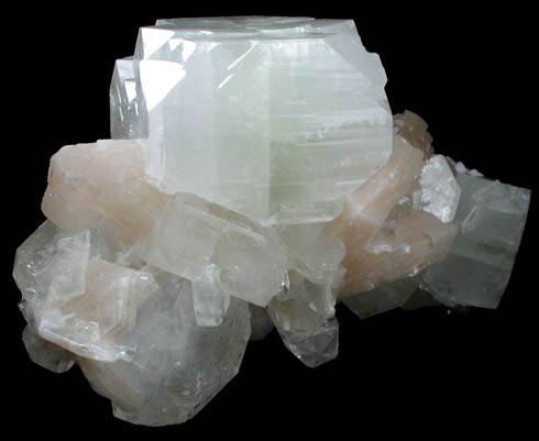 Apophyllite with Stilbite from Nashik District, Maharashtra, India