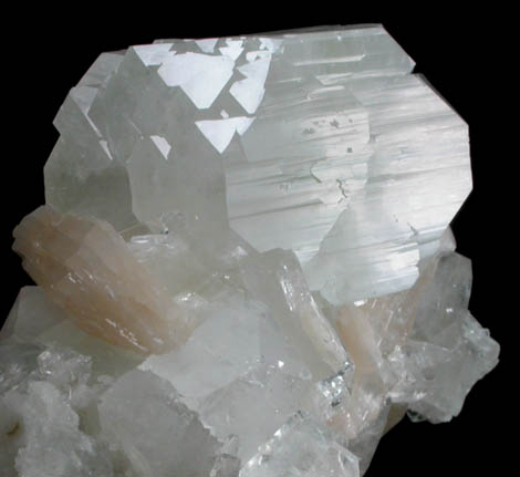 Apophyllite with Stilbite from Nashik District, Maharashtra, India