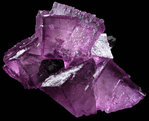 Fluorite and Sphalerite from Denton Mine, Harris Creek District, Hardin County, Illinois