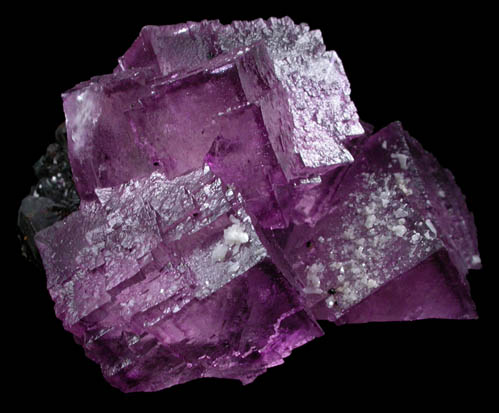 Fluorite and Sphalerite from Denton Mine, Harris Creek District, Hardin County, Illinois