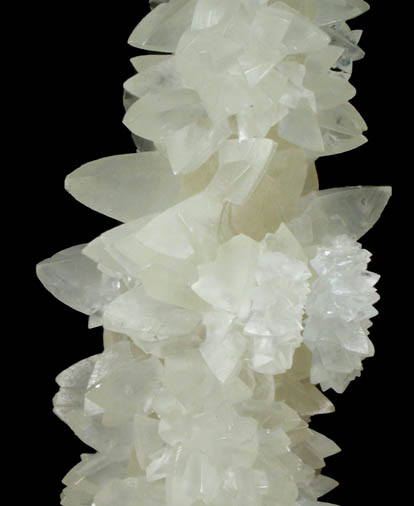 Calcite (hollow stalactitic formation) from Florida Lime Co. Quarry, Brooksville, Hernando County, Florida