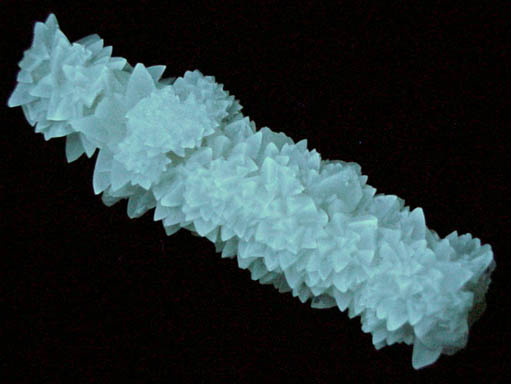 Calcite (hollow stalactitic formation) from Florida Lime Co. Quarry, Brooksville, Hernando County, Florida