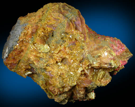 Orpiment with Realgar from Getchell Mine, Humboldt County, Nevada