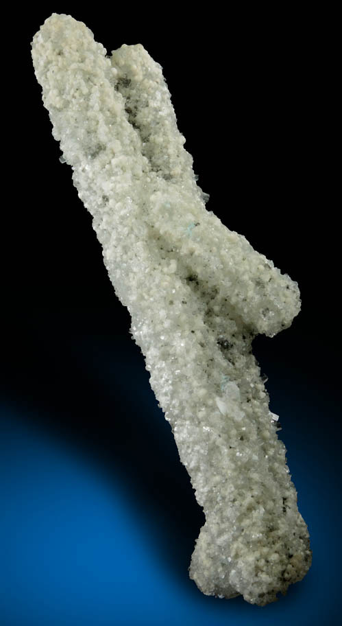 Prehnite pseudomorphs after Laumontite with Gyrolite and Apophyllite from Pathanwadi Quarry, Mumbai District, Maharashtra, India