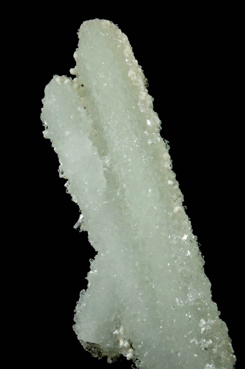 Prehnite pseudomorphs after Laumontite with Gyrolite and Apophyllite from Pathanwadi Quarry, Mumbai District, Maharashtra, India